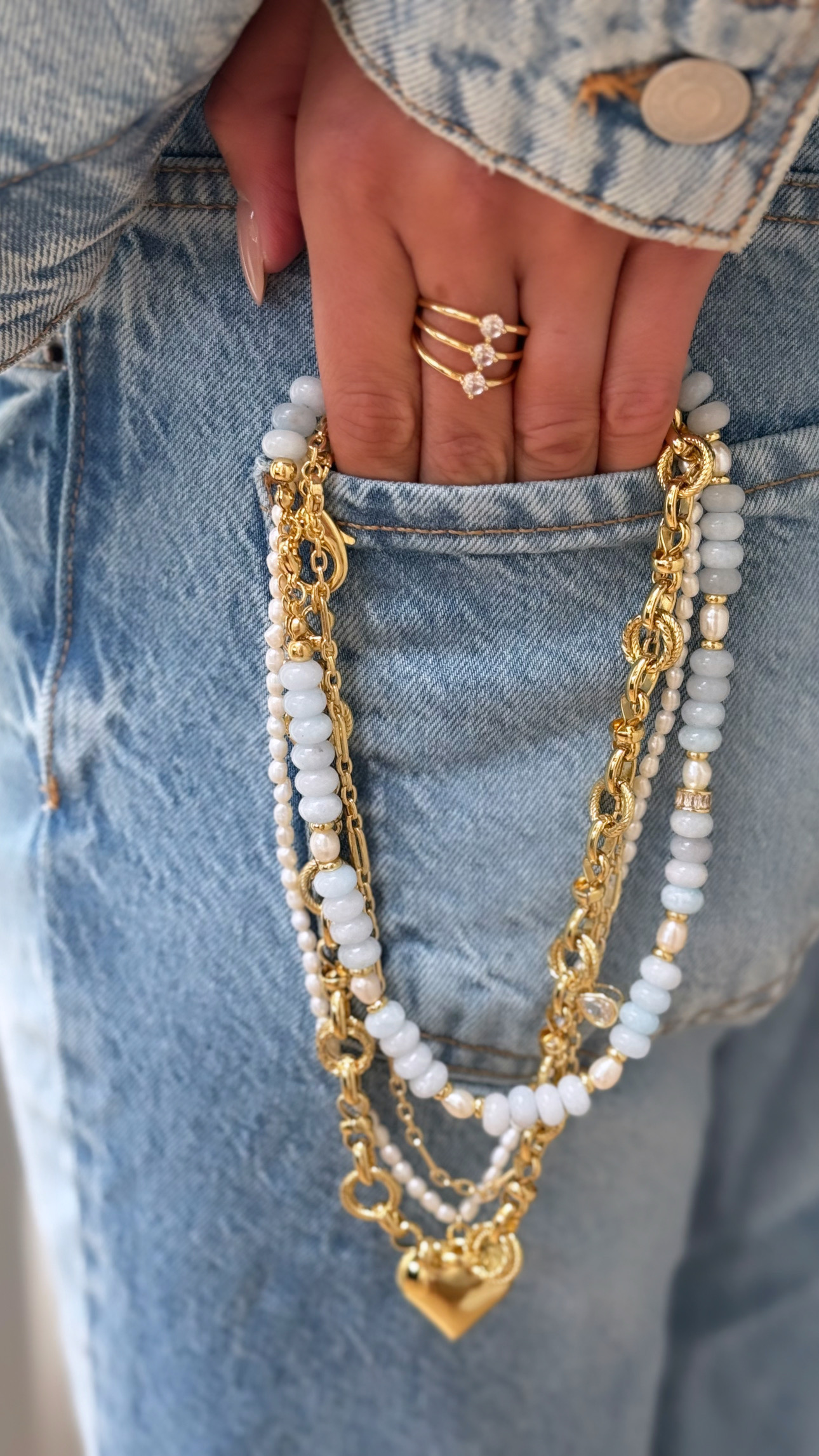 Denim & Gold
