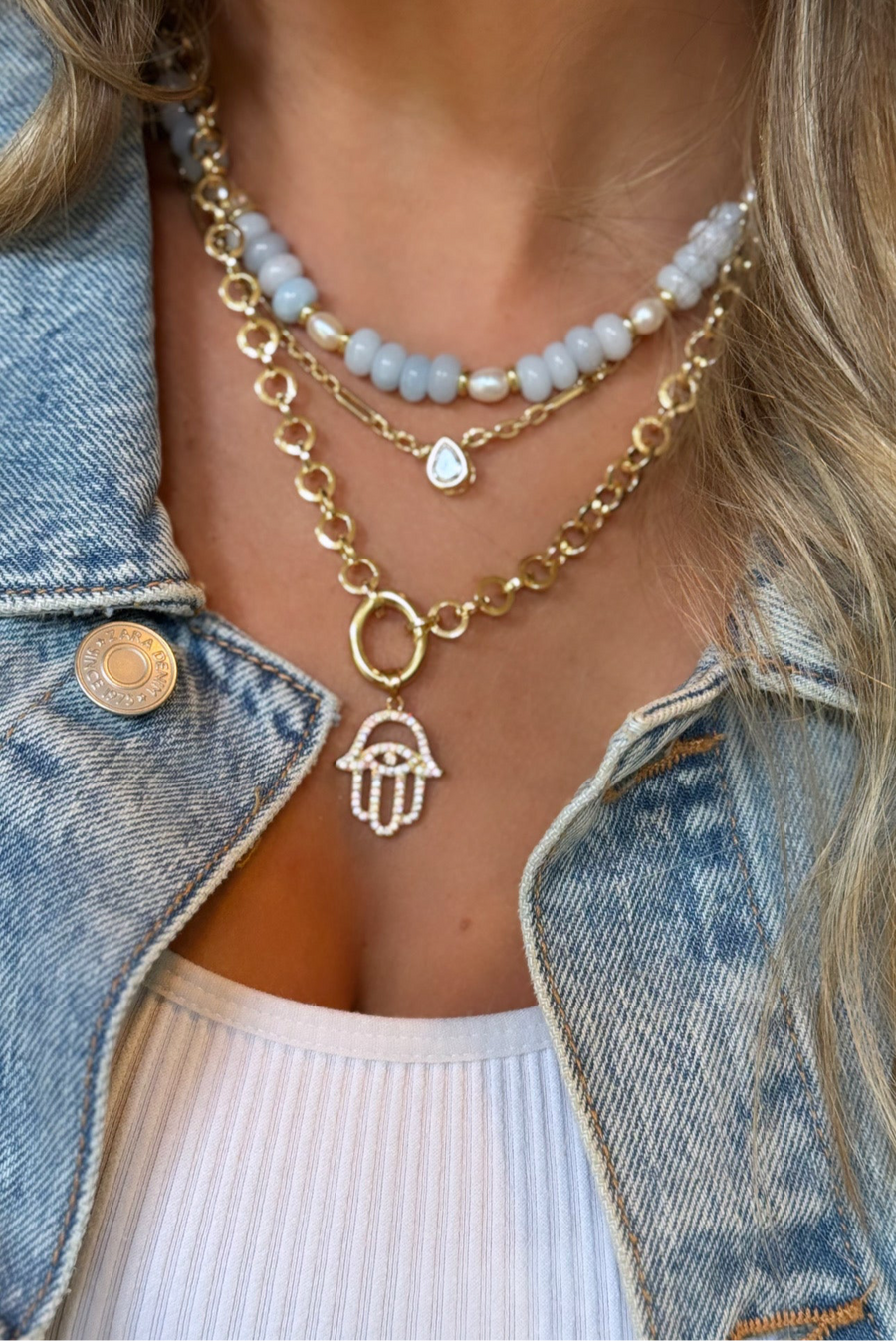 Protective Hamsa Necklace
