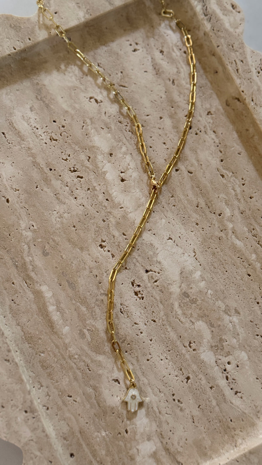 Mini Hamsa Lariat