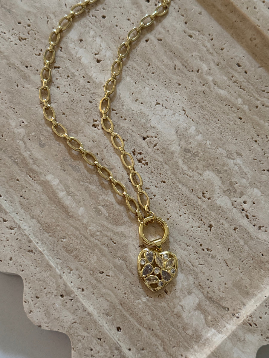 Seraphina Heart Necklace