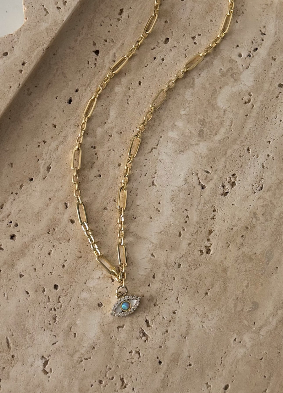 St Tropez Lucky Eye Necklace