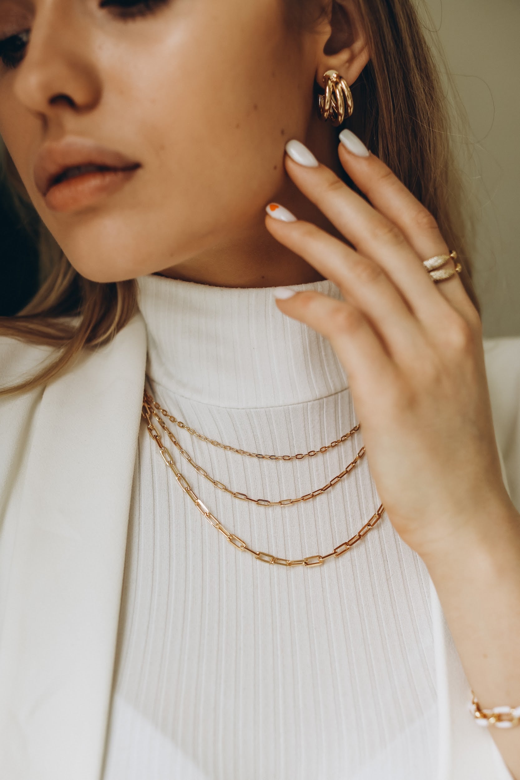 Triple paper clip chain – 5thSociety
