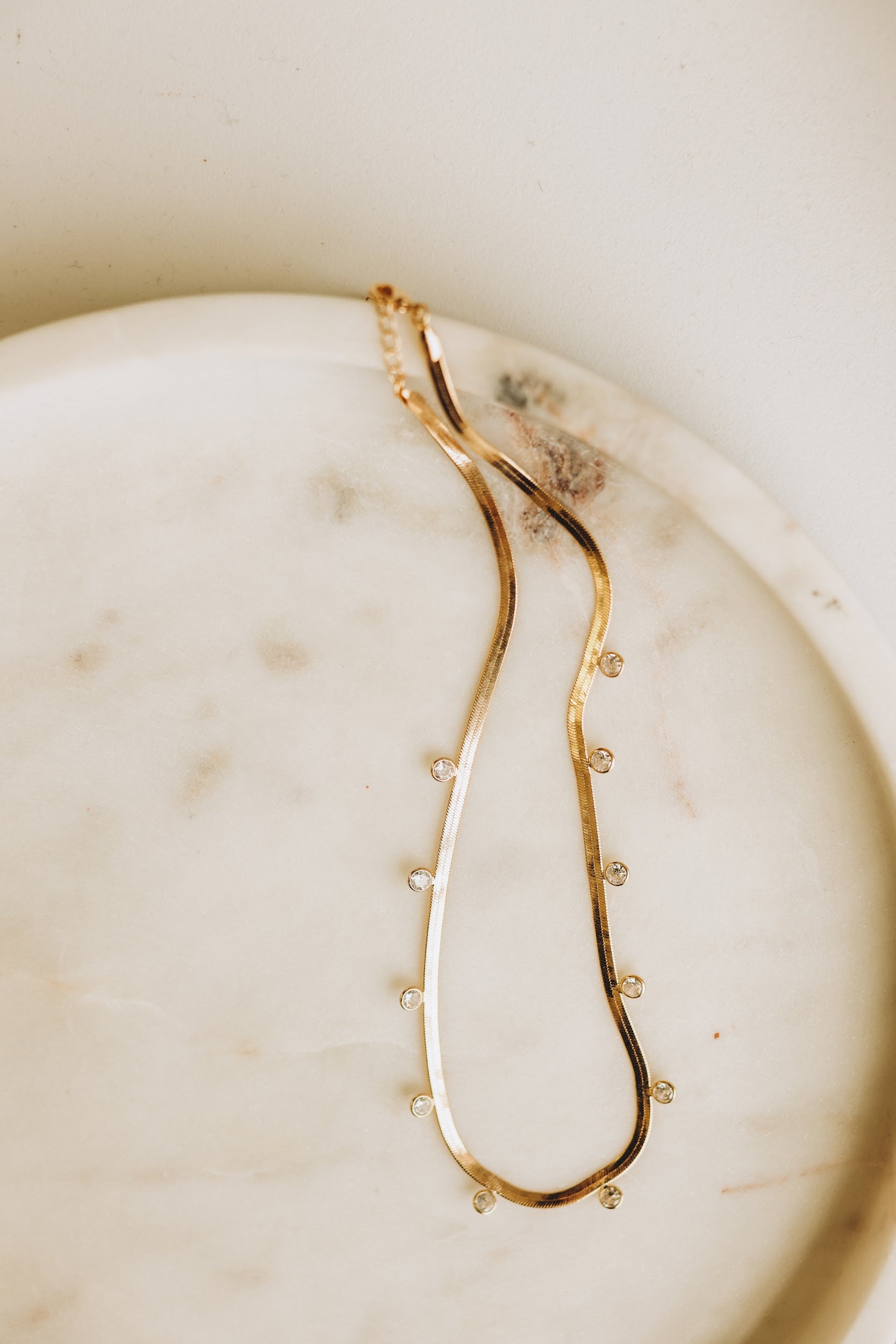 Donna Herringbone Necklace