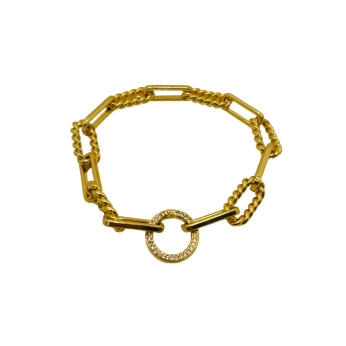 Athena Twist Link Bracelet